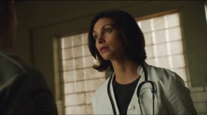Rogues Gallery- Morena Baccarin as Dr. Leslie Thompkins