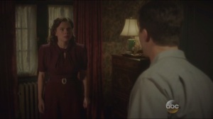 The Blitzkrieg Button- Peggy admits that she trusted Howard