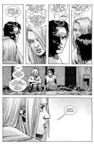 The Walking Dead #138- Lydia tells Carl that The Whisperers don't recognize the word 'rape'