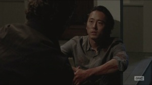 Try- Glenn tells Rick what happened to Noah and Aiden