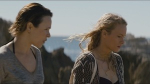 Other Lives- Ani and Athena walk on the beach, Ani wants Athena to gain access to a party