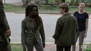 Scars- Michonne needs to speak with Lydia alone- AMC, The Walking Dead