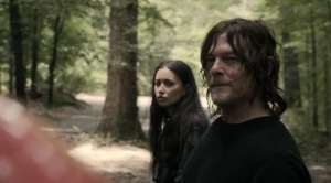 New Haunts- Daryl and Mercer discuss Sebastian- AMC, The Walking Dead