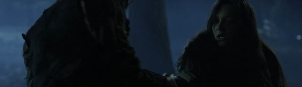 Variant- Walker grabs Lydia's weapon- AMC, The Walking Dead
